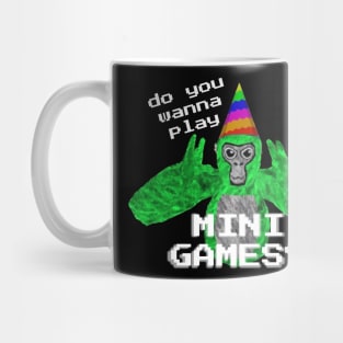 Gorilla Tag Mini Games Kid (For Dark colors) Mug